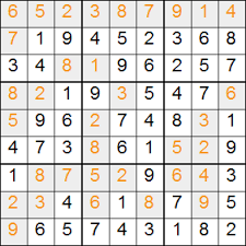 The game acquired its present form, however, only in the 70s of the 20th century, when american howard garns revised and published it in a special printed edition. Solution Sudoku Facile Grille N 40 Comptazine