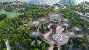 Gardens by the bay admission prices can vary. Aerial Fly Over View Of Gardens By The Bay Singapore Featuring Supertree Grove Cloud Forest And Flower Dome Video By C Nelka7812 Stock Footage 151315770
