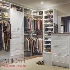 With no existing closet in our master bedroom, and a small spare room not being used to its full potential, we knew there had to be a better use for the space. Millcraft Custom Closets With Island Storage Island In The Closet Can Be Very Function Home Depot Closet Organizer Home Depot Closet Organizing Walk In Closet