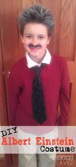 Diy Albert Einstein Costume Everyday Shortcuts Albert Einstein Costume Diy Costumes Kids Halloween Costumes For Kids
