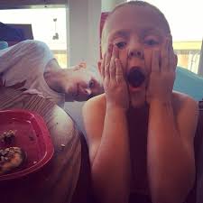 S.E.V.E.N.T.E.E.N How are we here already!?! Happy birthday to the coolest  kid I know! My green eyed, red haired, lefty 🖤 I love you so much, son!  @hellajacob_