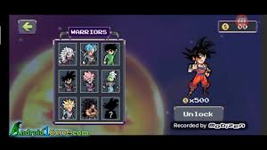 You must have future trunks unlocked. Dragon Warrior Z Fighter Legendary Battle Mod Apk Download Android1game