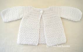 Knit the next row following the pattern for the wrong side and from now on all the right side rows will have the increases. Sweet Sugar Crochet Baby Cardigan Easy Free Pattern