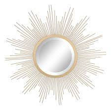We did not find results for: Buy Stonebriar Collection Round Decorative Gold 24 Metal Starburst Hanging Mirror With Attached Mounting Brackets Online In Turkey 583687557
