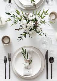 We did not find results for: 5 Tips To Set A Simple And Modern Tablescape Homey Oh My Wedding Table Settings Minimal Table Setting Modern Tablescape