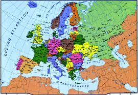 Cartina politica europa spagnolo poster, plastificato, per i magneti o per contrassegnare con cartina politica europa spagnolo. Cartina Politica Germania In Italiano