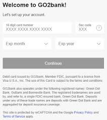 Gobank activate card phone number. Www Go2bank Com Start Activate Your Go2bank Card