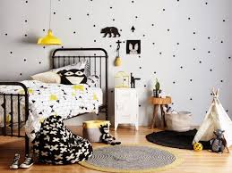 Kids Rooms Decorating With Yellow White Kids Room Monochrome Kids Room Kid Room Decor