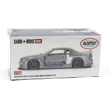 164 Nissan Skyline GT-R R34 Kaido Works SHINJUKU V1 Diecast Scale Model  Car Original Box with Chase