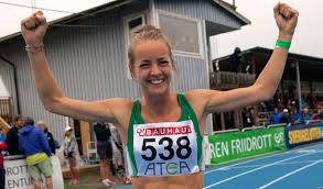 Lovisa lindh under finnkampen på stockholms stadion i augusti 2019. Lovisa Lindh Ar Redo For Ett Snabb 800 M Lopp Pa Bauhaus Galan Bauhaus Galan