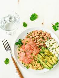 Avocado Grapefruit Couscous Salad Bright And Fresh Wellplated Com
