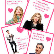 Cards are packaged using a brown hardback please do not fold envelope. Eat Glass Valentine Care Enough To Send A Schitt S Creek Valentine Card