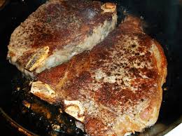 Cast Iron T Bones With Pan Sauce Special Occasion Pan Sauce Cast Iron Skillet Father S Day Dinner For T Steak On Stove How To Cook Steak Cast Iron Cooking