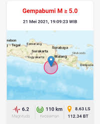 Gempa hari ini « gempa bumi « gempa terkini. Gempa M 6 2 Berpusat Di Blitar Juga Dirasakan Di Trenggalek Kanal Tujuh