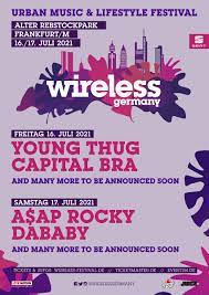 The shift towards wireless earbuds has seen the market explode in recent years and now there's a model for every budget, whether you want a cheap pair for the gym or a premium. Wireless Germany Festival On Twitter Wireless Germany 2021 First Acts Confirmed For 2021 A Ap Rocky Young Thug Capital Bra Dababy Urban Music Lifestyle Festival In Frankfurt On 16 17 July The