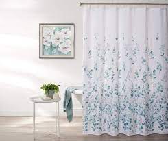 Broyhill Eucalyptus Shower Curtain Big Lots In 2021 Ruffle Shower Curtains Curtains Eucalyptus Shower
