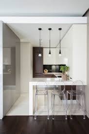 We have newest, modern and most popular kitchen with minimalist concepts. Minimalist Apartment With A Strong Design Rhythm By Alexandra Fedorova White Kitchen Interior Design Minimalist Kitchen Design Small Modern Kitchens
