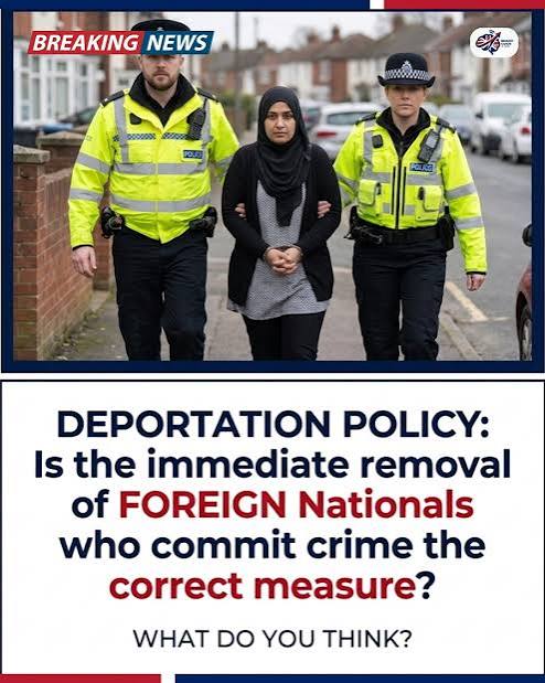 Foreign criminals should have no right to remain in the UK. Previously, the deportation threshold was a 12-month prison sentence. Now all offences will be considered for removal, with those placed o