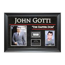 See more ideas about quotes, john, famous quotes. John Gotti Signed Photo Collage This Impressive Piece Of Gangster Movie History Features A Custom Designed Poster Dis Poster Display Photo Collage Signed Photo