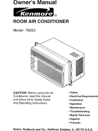 178 free kenmore air conditioner manuals (for 133 devices) were found in bankofmanuals database and are available for downloading or online viewing. Kenmore 58078053890 User Manual Room Air Conditioner Manuals And Guides L0308383