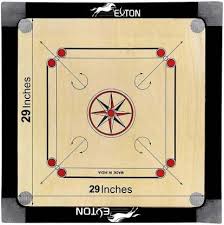 There are 12 inches in a foot, and 36 inches in a yard. Exton Carrom Board 34 Inch 2 2 Boarder 86 36 Cm Carrom Board Buy Exton Carrom Board 34 Inch 2 2 Boarder 86 36 Cm Carrom Board Online At Best Prices In India Carrom Flipkart Com