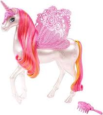 Shop online for all your home improvement needs: Barbie Fairytale Pink Pegasus Toys Games Amazon Canada