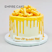 Mix the eggs and the milk together, and pour into cheesy macaroni mixture. Macaroni Cheese Empire Cake