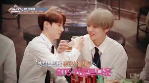 For jimin, jk is like his younger brother. Delicate On Twitter Intern Jungkook And Supervisor Taehyung Shyly Doing A Love Shot While Their Colleagues Whistle In The Background