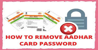 It serves as proof of residency and identification. How To Remove E Aadhar Card Password