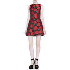 Alice Olivia Malin Sleeveless Boatneck Dress Evachic