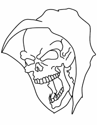 Halloween Coloring Pages Grim Reaper Skull Coloring Pages Monster Coloring Pages Halloween Coloring Pages