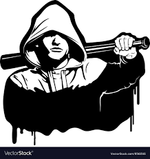 Bandit And Hooligan Criminal Nightlife Vector Illustration Isolated On White Download A Free Preview Or High Quality Ad Casual Art Logo Design Art Swag Art