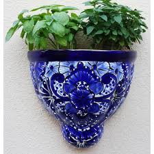 Great savings & free delivery / collection on many items. Ceramic Wall Planter Blue And White Hadeda Tiles Ceramic Wall Planters Wall Planter Ceramic Decor