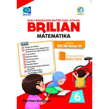 Buku Ringkasan Materi Dan Latihan Brilian Matematika Sd Kelas Vi Shopee Indonesia