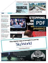 Apa saya nampak di chart scib dan mrdiy. The Edge Fd 10 November 2016 Trans Pacific Partnership Debit Card