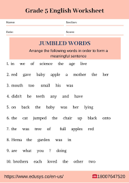 english grammar worksheet pdf for 5th grade students by nithya issuu
