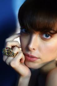 Anello Peggy Bronzo Placcato Oro e Smalti