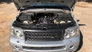 4wd 4l80e or 6l80e transmission headers new oil pan accessory drive with new water pump, a/c. 2008 Range Rover Sport With A Twin Turbo Lsx V8 Engine Swap Depot