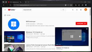 Download youtube videos on mobile platforms in various file formats with this handy utility. Youtube Mini Player Now Available On The Web And It Works In Edge Too Mspoweruser