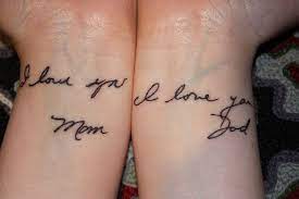 Pin By Ramona Gee On I Want Signature Tattoos Memory Tattoo Tattoos