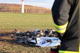 Donnerstag, 24.06.2021 | 12:11 uhr. Thuringen Kleinflugzeug Absturz