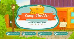 Placeit Animal Crossing Inspired Twitch Banner Creator With A Cheddar Cheese Graphic Cartoon Logo Animal Crossing Banner