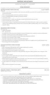 Clinical nurse supervisor resume summary : Registered Nurse Supervisor Resume Sample Mintresume