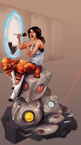 Portal Clever Girl Portal Art Portal Game Portal 2