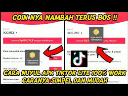 Sebenarnya dari yang kami ketahui bahwa untuk bisa mendapatkan uang di apk tiktok maka kalian harus mengumpulkan koin. Cara Nuyul Apk Tiktok Lite Terbaru Dan Work 100 Youtube