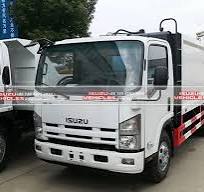 ISUZU 6 Ton Small Light Garbage Compactor Truck - ISUZU Vehicles