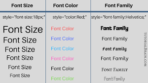 Download Html Fonts How To Change Font Color In Html Tutorialbrain