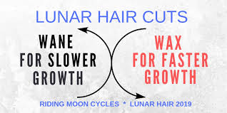 Lunar Hair Chart Riding Moon Cycles