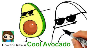Here you'll find 50 cool things you can draw. How To Draw A Cool Avocado Dabbing Youtube