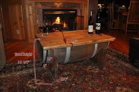 Concrete coffee tables are best for delivering an industrial edge, while black marble gives a moody feel. How To Make A Coffee Table From A Whiskey Barrel The Art Of Manliness